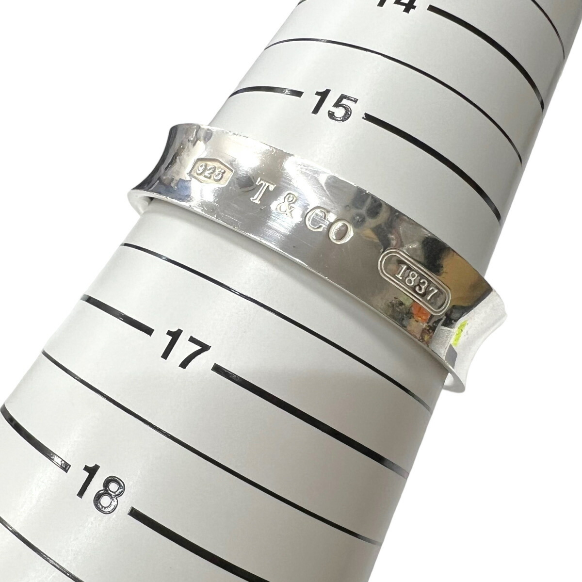 Tiffany 1837 Narrow Cuff Bangle Silver - Image 5