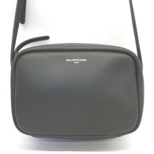 Balenciaga Camera Bag Shoulder Bag Leather Gray