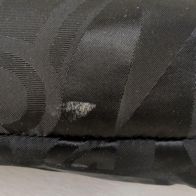 Salvatore Ferragamo Nylon Cosmetic Pouch Black - Image 7