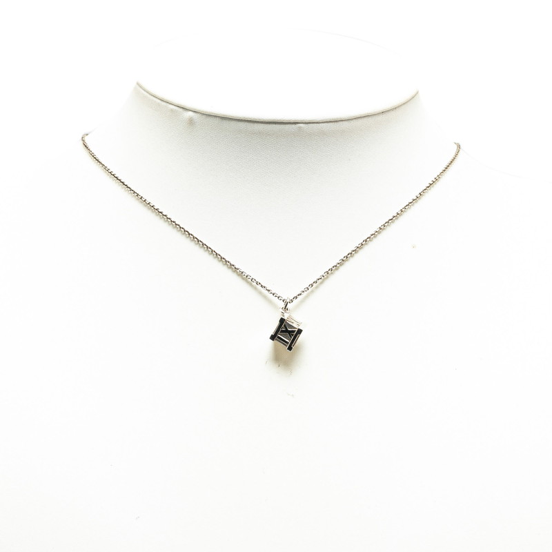 Tiffany Atlas Cube Pendant Necklace Sterling Silver - Image 5
