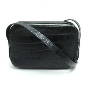 Celine Horizontal Mobile Pouch Shoulder Bag Black