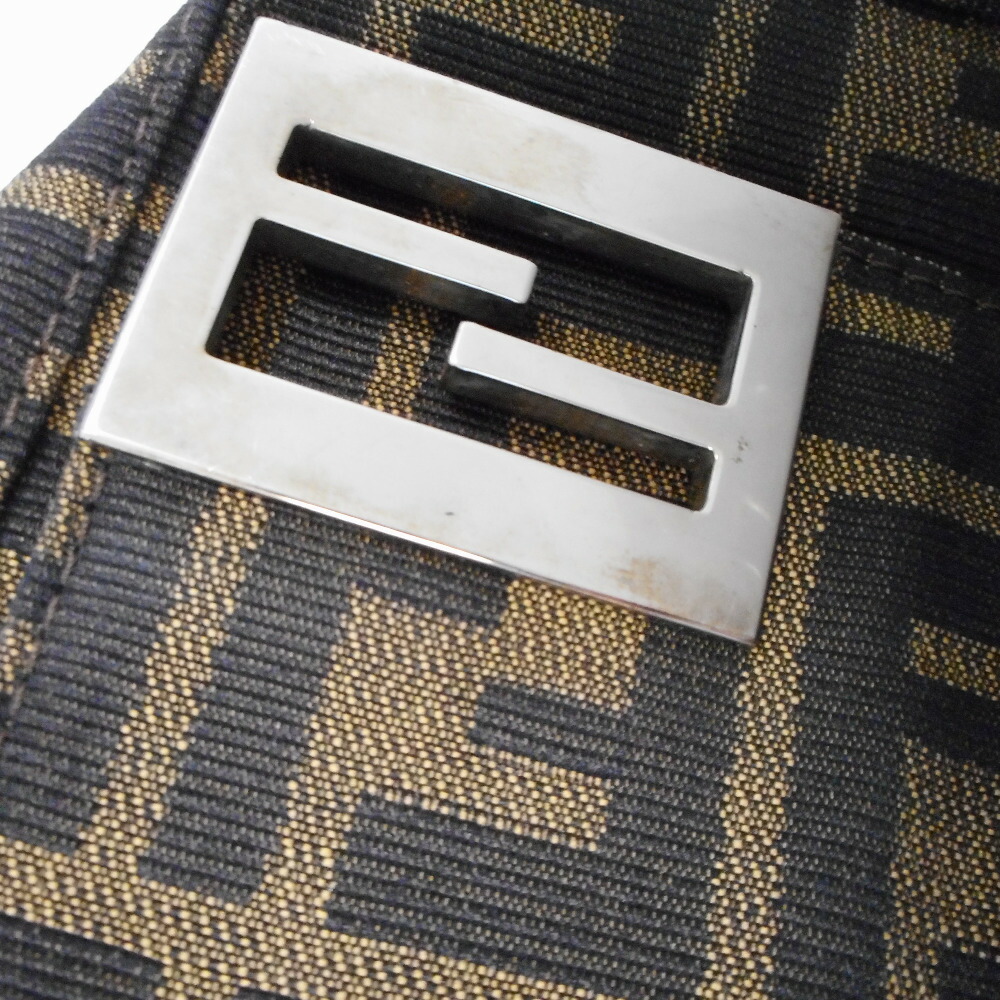 Fendi Zucca Pattern Shoulder Bag Brown - Image 9