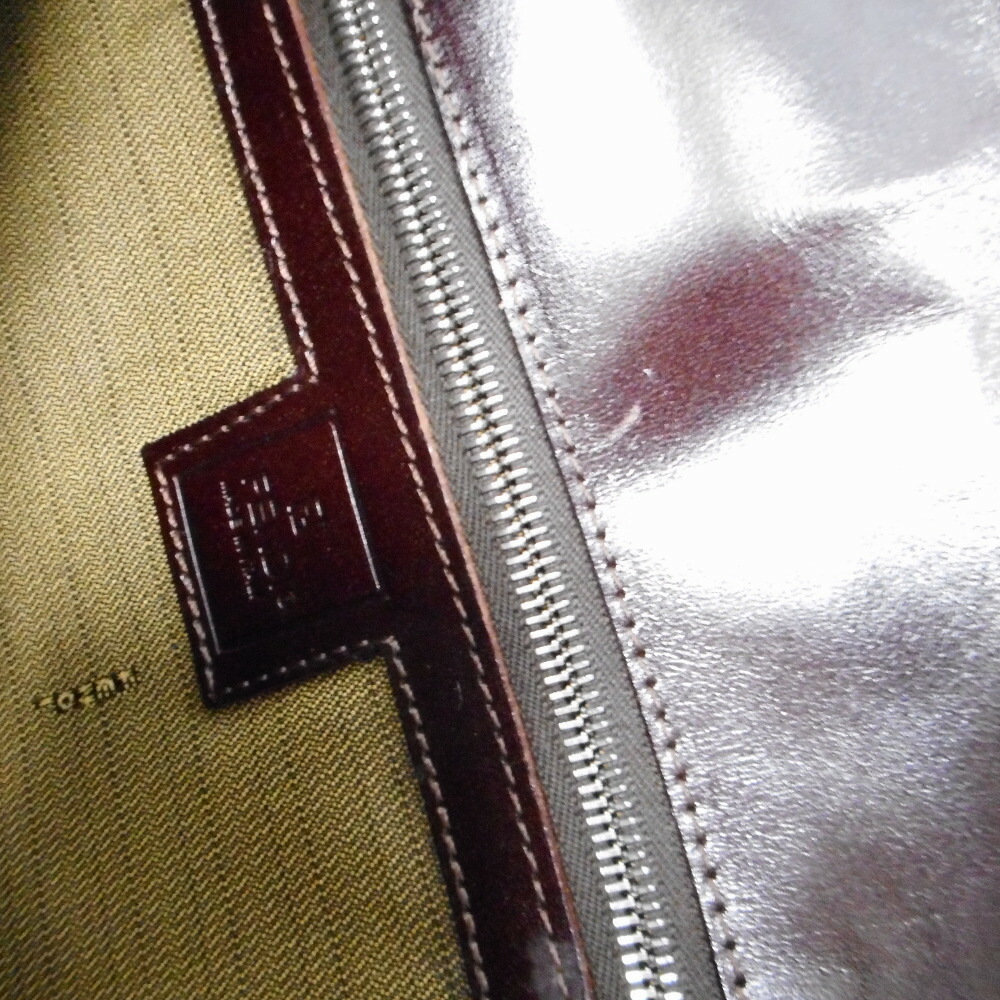 Fendi Zucca Pattern Shoulder Bag Brown - Image 6