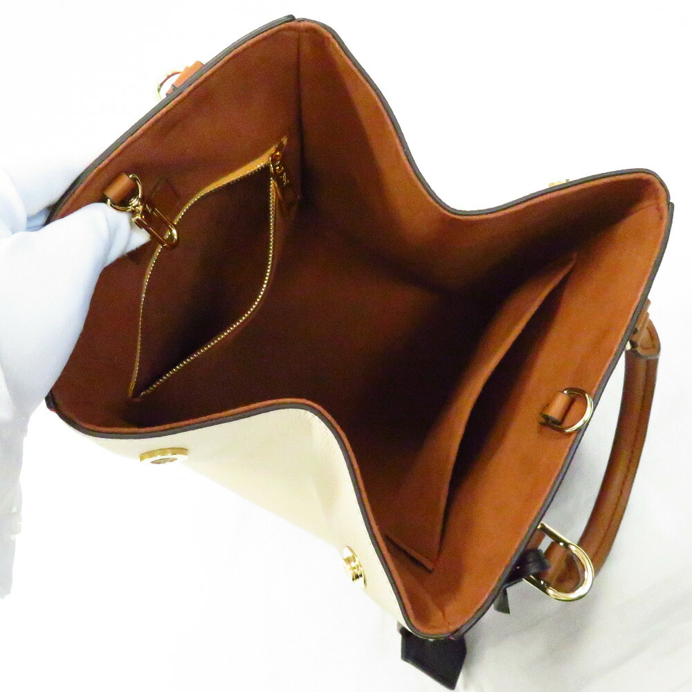 Louis Vuitton Fold Tote PM Monogram Crème Noir - Image 9