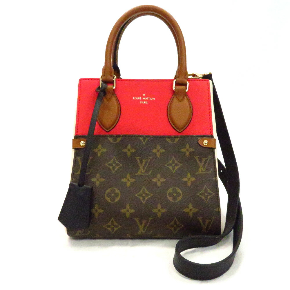 Louis Vuitton Fold Tote PM Monogram Crème Noir