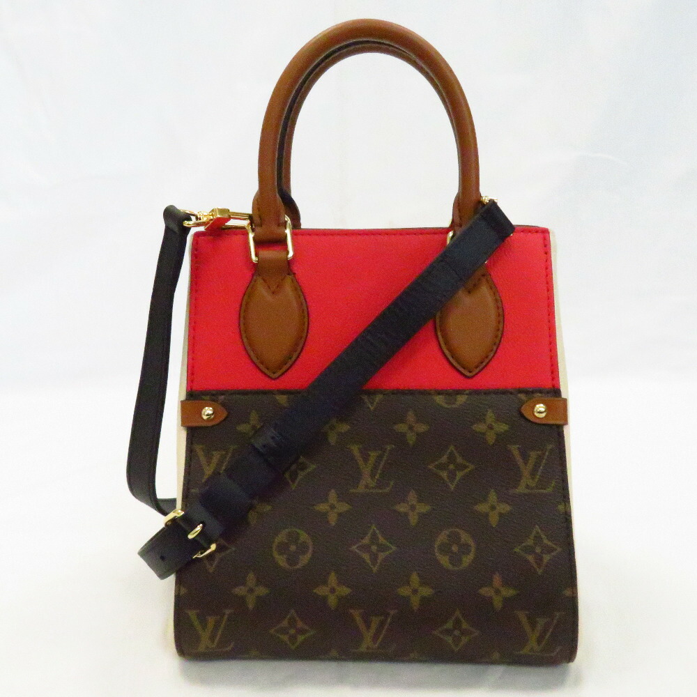 Louis Vuitton Fold Tote PM Monogram Crème Noir - Image 2