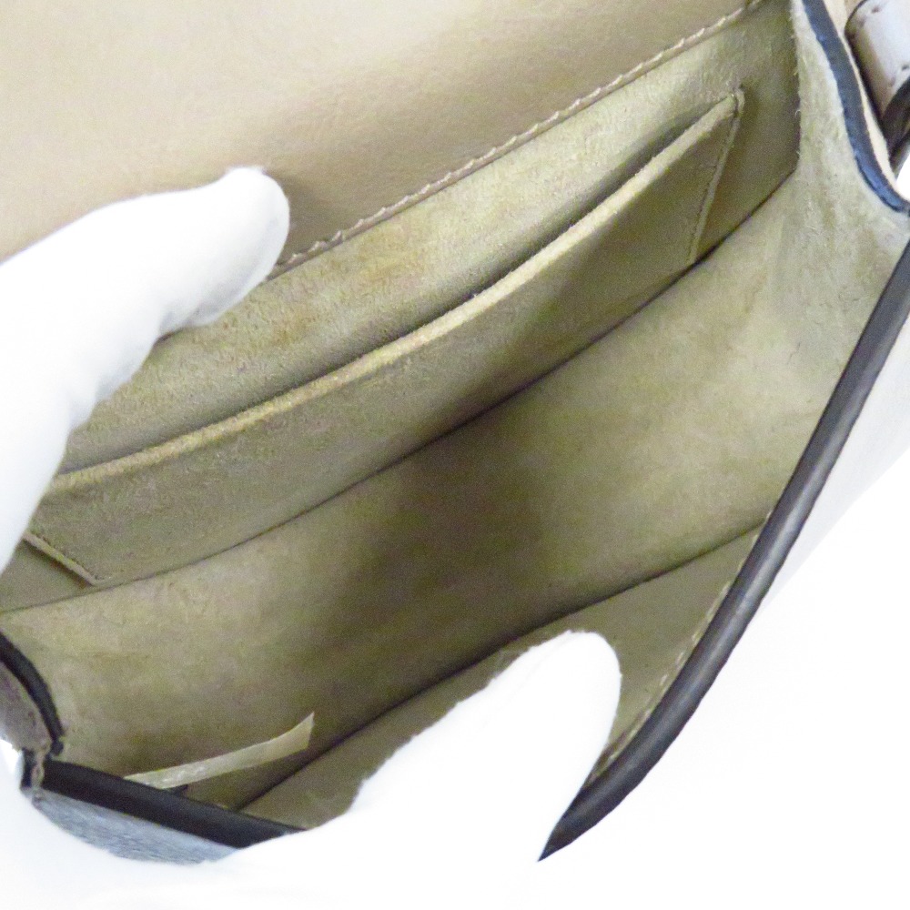 Chloe Shoulder Bag Nile Small Bracelet Bag Leather Black - Image 12