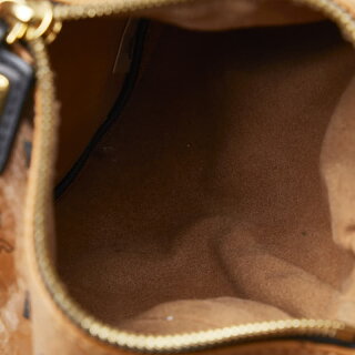 MCM Zoo Rabbit Doll Backpack Shoulder Bag Brown - Image 7