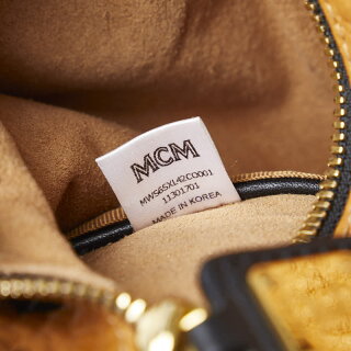 MCM Zoo Rabbit Doll Backpack Shoulder Bag Brown - Image 8