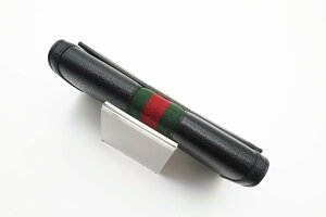 Gucci bi fold long wallet Ophidia Web Continental Black Red Green - Image 5