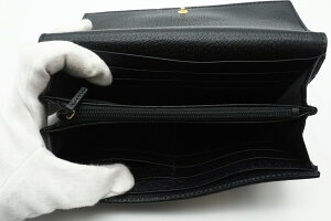 Gucci bi fold long wallet Ophidia Web Continental Black Red Green - Image 9